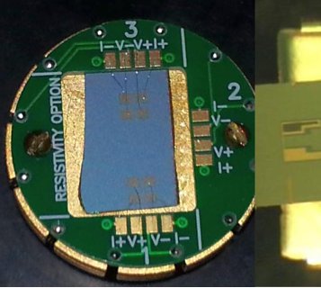 Why are diamond films used in electronic components?